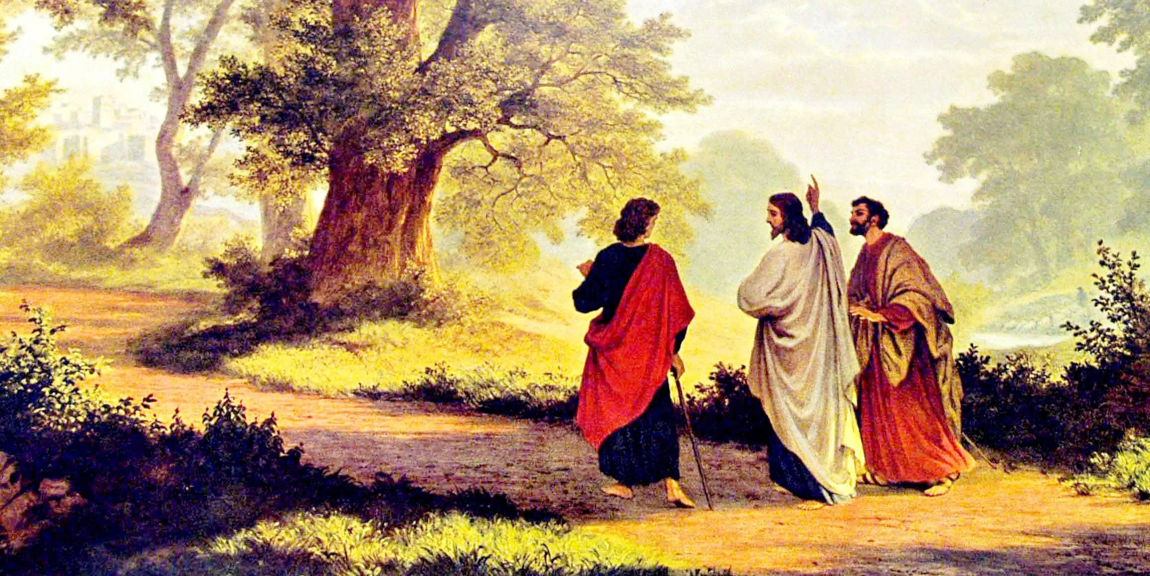 ''Hai &ocirc;ng đ&atilde; nhận ra Người l&uacute;c bẻ b&aacute;nh''